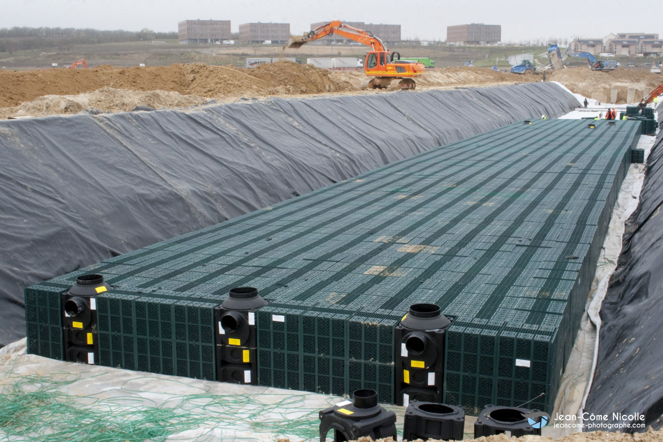 Suivi de chantier et portraits en action pour Frankische, drainage et électricité industrielle