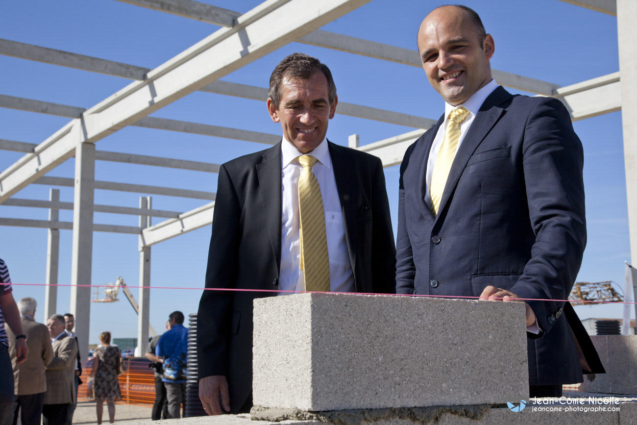 Reportage évènementiel et illustration pour Frankische, drainage et électricité industrielle