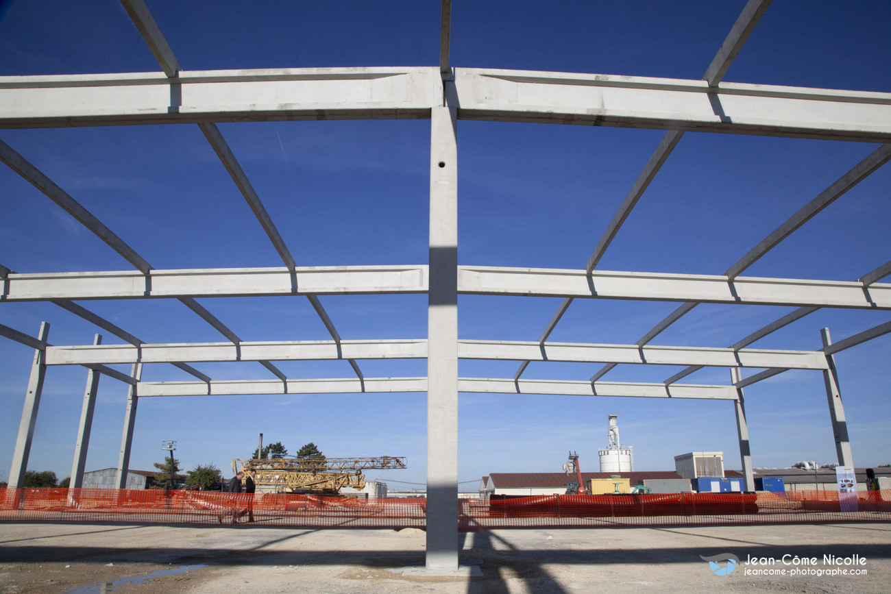 Reportage évènementiel et illustration pour Frankische, drainage et électricité industrielle