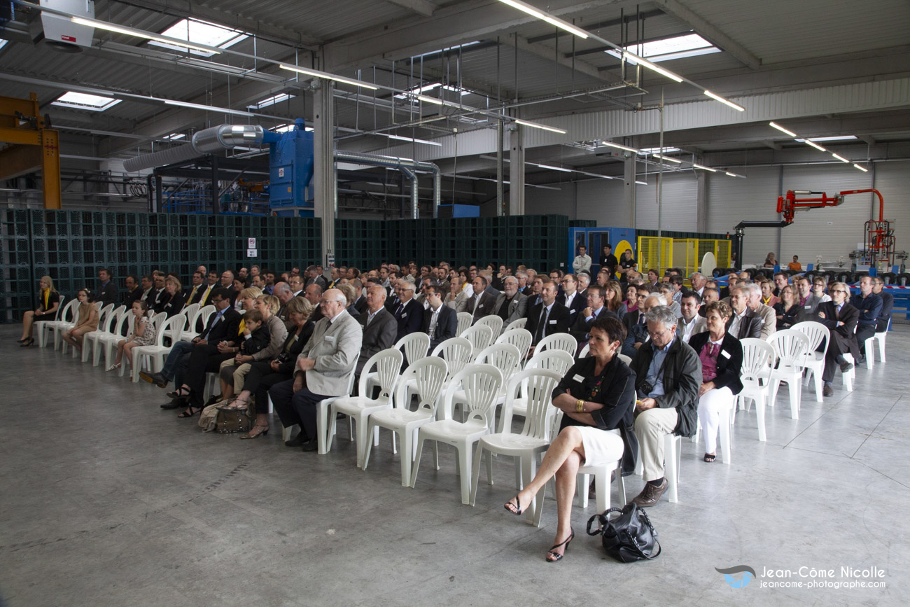 Reportage évènementiel et illustration pour Frankische, drainage et électricité industrielle