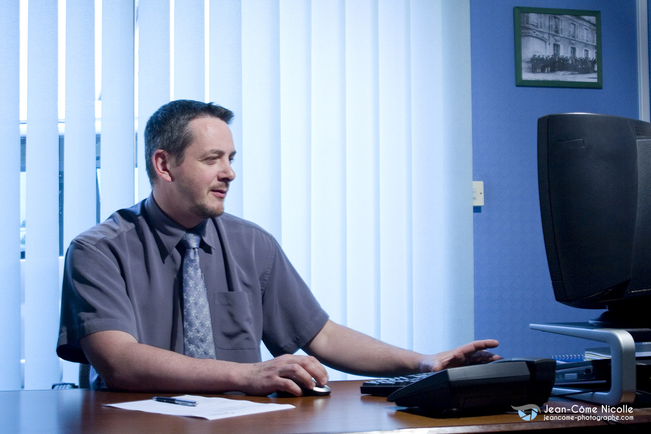 Portraits sur site en condition studio mobile pour Salzgitter Mannesman Precision, fabricants de tubes de de précision