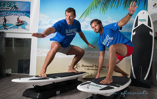 un entrainement de surfeur pour un corps de surfeur avec Surfset Vaucluse